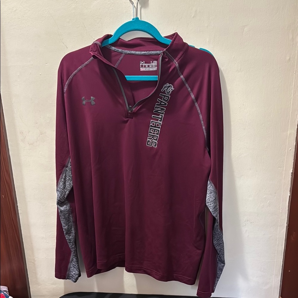 Under Armour Maroon Panthers Pullover